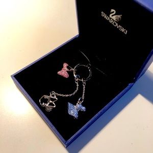 Swarvoski Minnie Mouse Pendent Necklace